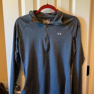 Under Armour gray quarter zip